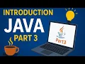 Java Introduction for Beginners JSpyders Java Free Course Part 3