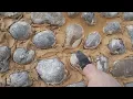 How I get a finish when repointing flintwork
