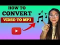 Lagu Paano mag-convert ng video to mp3