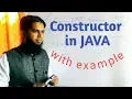 Constructor in java by Prof M Ibrar