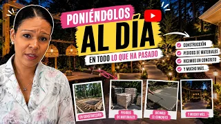 NO HE PARADO 😭 Nuevo patio, construcción y poniéndolos al día de TODO