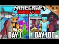 Download Lagu I Survived 100 Days in an OCEAN ONLY World in Hardcore Minecraft... Here's What Happened