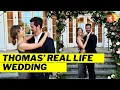B B Matthew Atkinson Ties The Knot Heartwarming Cast Photo At Wedding
