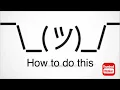 How to do the shrug emoji on iPhone