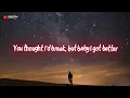 Morgan Wallen - I GOT BETTER (Official Music Video)