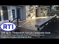 530 sq ft Timbertech Terrian Composite Deck w built-in bench Timelapse