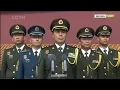 Fifteen military units march in formation for National Day parade