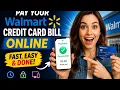 How to pay your Walmart credit card bill online
