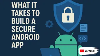 Roadmap to Secure Android Development How to Build a Secure Android App