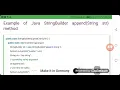 Java string builder append method 2