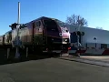 MBTA Train Going Through Gloucester