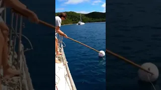 #mooring #mooringball #firsttry