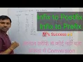 Infix to Postfix Conversion Using Stack Infix to Prefix Conversion Using Stack Omvir - Sir