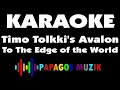 Timo Tolkki's Avalon - To The Edge of the World - KARAOKE INSTRUMENTAL - PAPAGOS MUZIK