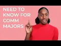 EVERYTHING YOU NEED TO KNOW about a Communications Degree misconceptions courses internships etc