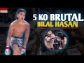 Download Lagu GANAS💥 INILAH 5 KO BRUTAL BILAL HASAN! PENERUS JEKA SARAGIH DI UFC!