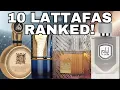 Ranking 10 Hyped LATTAFA Fragrances!