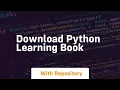 download python learning book