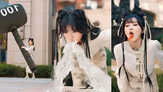 بنت شكلها كيوت والكل بيحبها بس فالحقيقه عندها قوه خارقه واللي بيقرب منها بتكسر وشه ملخص مسلسل كامل 