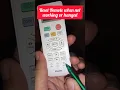 Download Lagu How to Reset Haier DC inverter ac remote #shorts #tips #trending