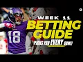 NFL Week 11 Betting Guide EXPERT Picks for EVERY Game CBS Sports