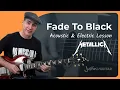 Download Lagu Fade to Black Guitar Lesson | Metallica
