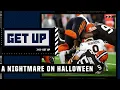 It was a NIGHTMARE on Halloween for Joe Burrow the Bengals - Jeff Saturday Get Up