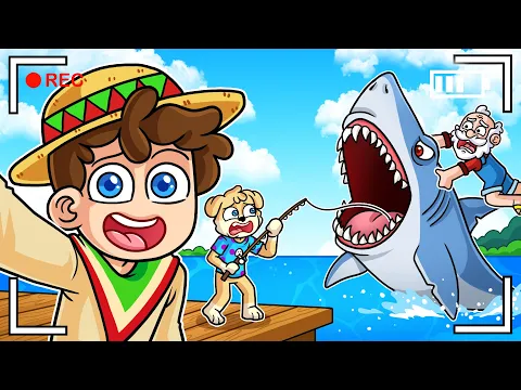 Video Thumbnail: Me FUI a PESCAR con mis AMIGOS y salio mal... 😅🦈🎣 SILVIOGAMER en GONE FISHING