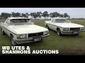 Holden WB Utes Shannons Auctions Classic Restos - Series 50