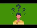 People Are Thinking Animation Green Screen green screen