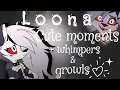 Loona Cute Moments Whimpers Growls Helluva Boss