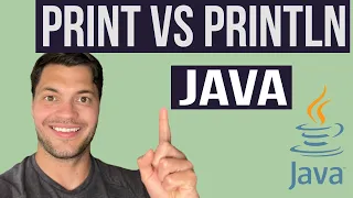 How to use System out println Java Tutorial - Print vs Println