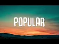 The Weeknd, Playboi Carti & Madonna - Popular (Lyrics)