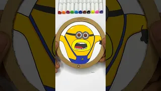 Mega Minion Eyes Cardboard Easy Game Despicable Me 4