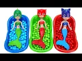 Download Lagu Satisfying Video | DIY Sun ASMR Bath with Balls and Fruits