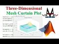 How to Create 3D Mesh Curtain Plot in MATLAB Step-by-Step Visualization Guide