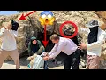 Download Lagu Nomadic life, a plan to save a nomadic girl🤯| A nomadic girl trapped in a cave⛰️