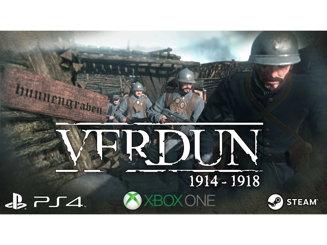 Verdun Game Trailer 2017 - PC/XB1/PS4