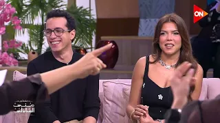 هنادي مهنا اندمجت وهي بتلعب مع ابطال فيلم السادة الافاضل 