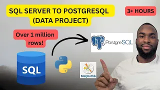 SQL Server to PostgreSQL with Python SQL Full Data Project