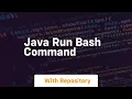 java run bash command