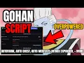 NEW Roblox Gohan OP Script AUTOFARM AUTO CHEST AUTO MEDITATE HITBOX EXPANDER MORE