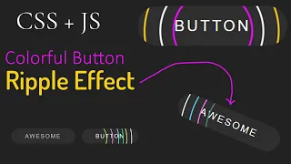 Colorful Button Ripple Effects JavaScript