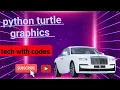 let s draw rolls Royce using python turtle graphics