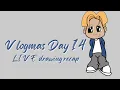 Vlogmas Day 14 LIVE drawing recap - Chicano Couple Tutorial Pt 2 Drawing the body