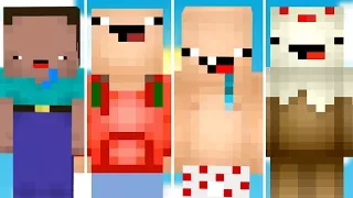 TOP 10 MINECRAFT NOOB SKINS