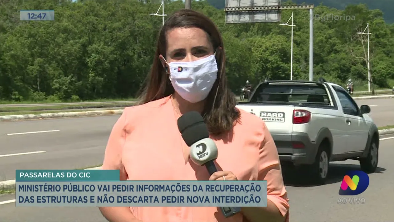 Passarelas do CIC: Ministério Público vai pedir informações da recuperação das estruturas