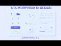 Neumorphism UI Design HTML CSS JS Neumorphism Effect CSS Neumorphism CSS AnimationCoding