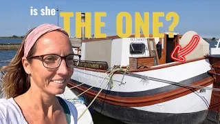 My secret FAVORITE! Walkthrough of a 25m Tjalk: is she THE ONE to start canalboat life in Europe?
