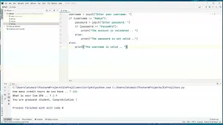 Learning Python - Exercises on Conditional Execution